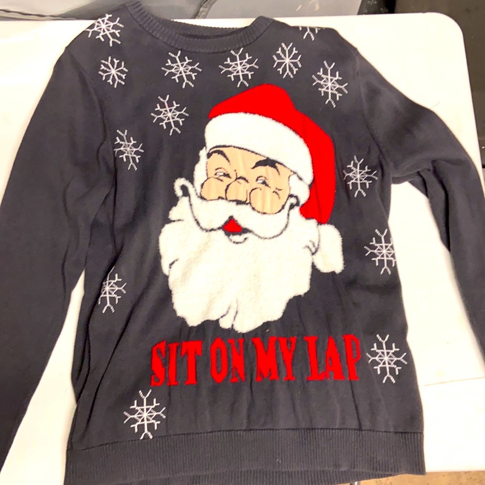 Holiday Large men’s Funny Christmas Sweater